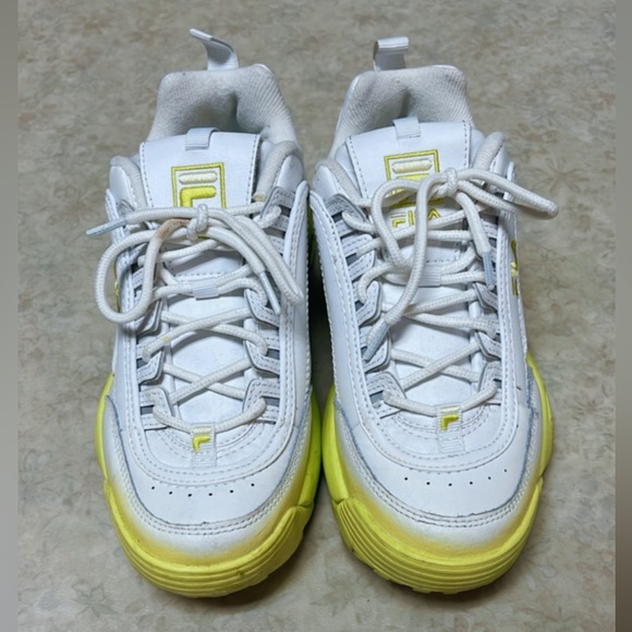 Fila Disruptor 2 Brights Fade Sneakers, Size 7.5 . - Picture 2 of 5